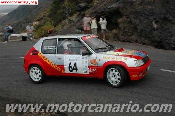 cambio peugeot 205 rally por 106 raly