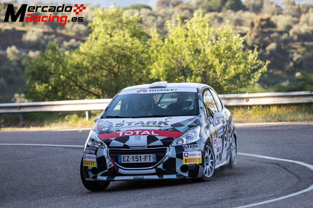 PEUGEOT 208 R2 CAMPEÓN RALLYE CUP IBÉRICA 2019