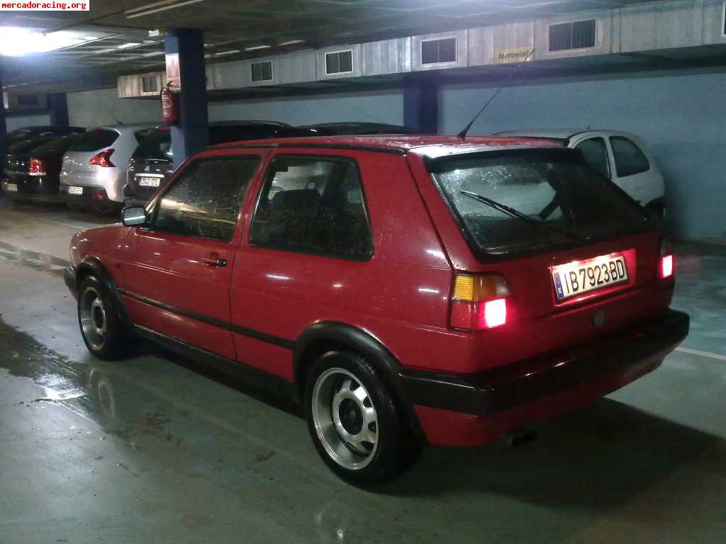 URGE VENDER GOLF MK2 94500KM REALES SOLO 1800 EUROS¡¡MUY BUE