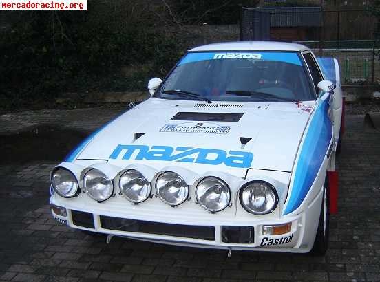 Mazda Rx 7 Group B Historic Rally Car