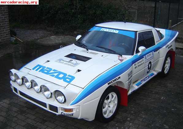 Mazda Rx 7 Group B Historic Rally Car