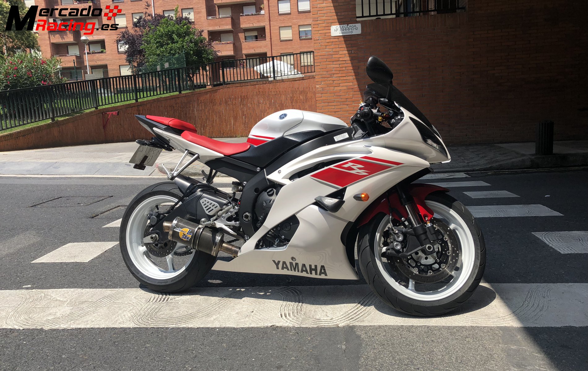  Yamaha r6r  modelo 2009 17 500 km