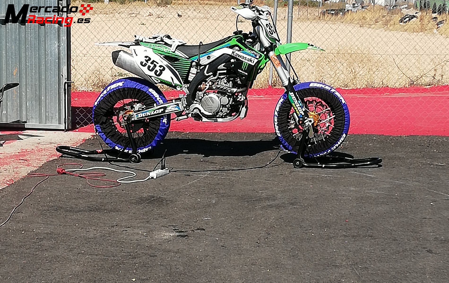  Kawasaki  kx450f supermotard 