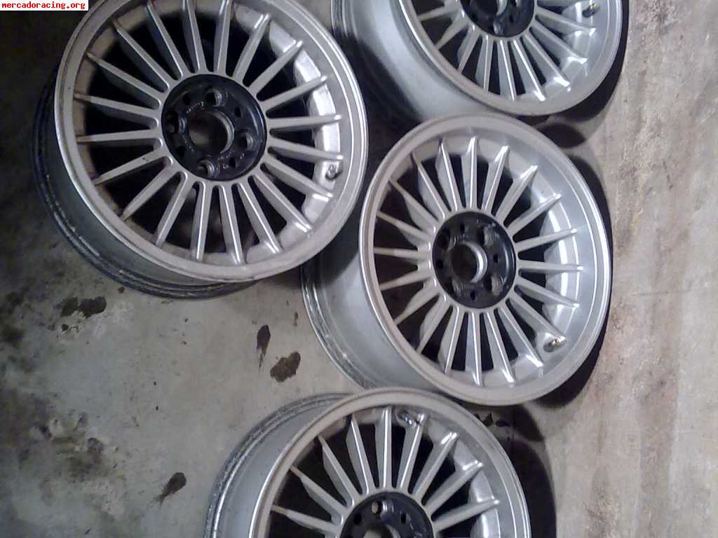 Vendo llantas Alpina Originales 15 para BMW  E21 E30 2002