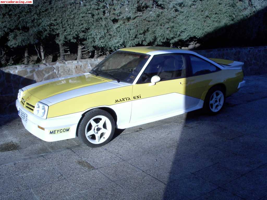 Автомобиль opel manta