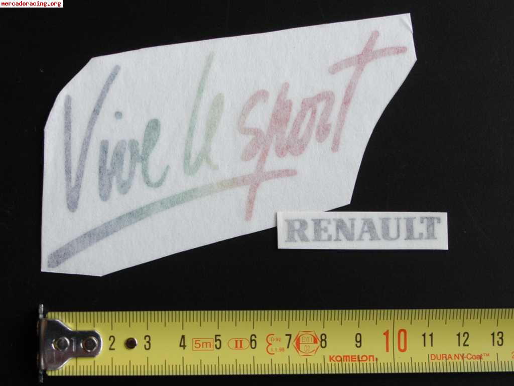 Pegatinas Vive Le Sport Renault