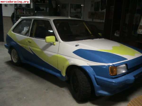 2 Ford Fiesta uno XR2 y otro normal de Autocross