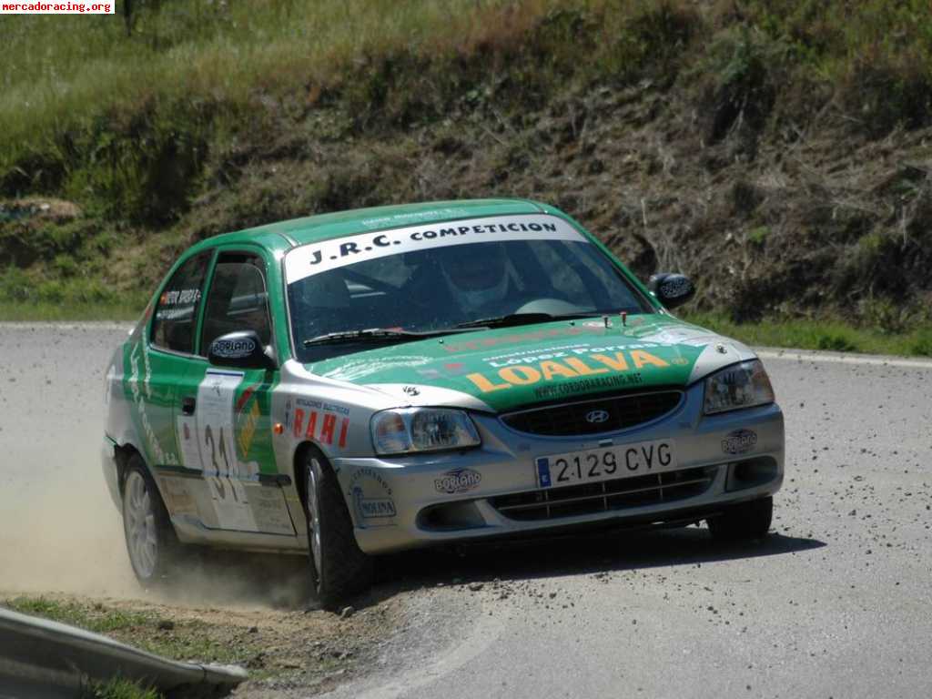 Hyundai accent rally