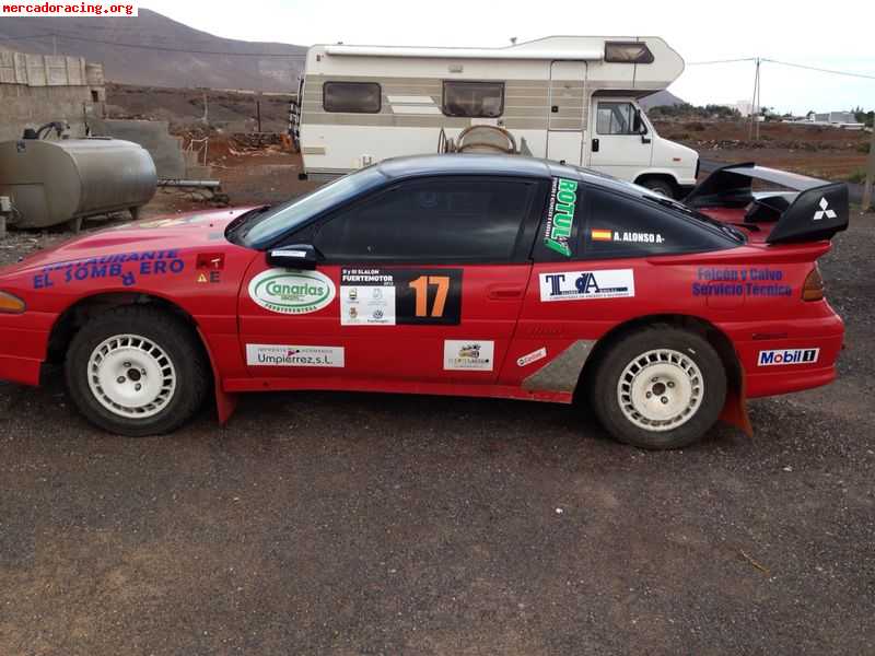 Mitsubishi eclipse rally