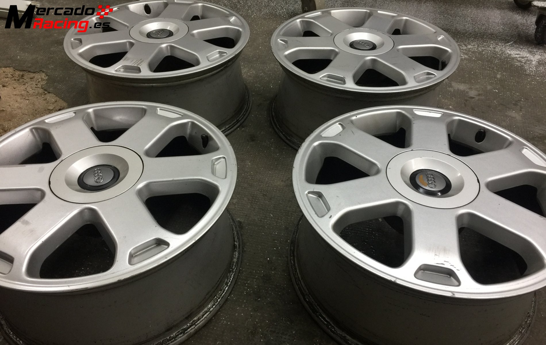 Llantas audi s3 8l originales 17”