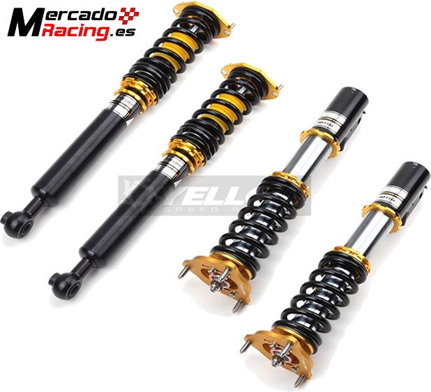 Suspensión BMW E36 325i Yellow Speed Racing con especificaci